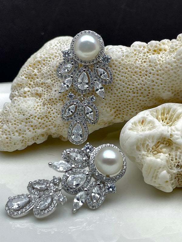 Pearl Cascade Earrings