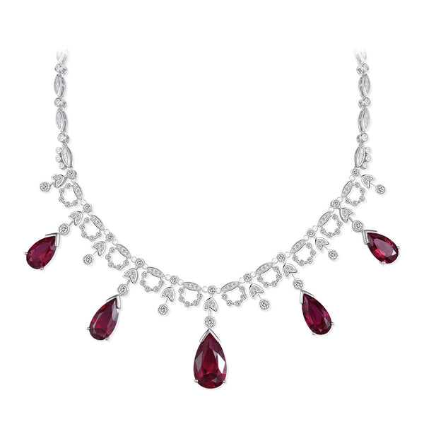 Ruby Whisper Necklace