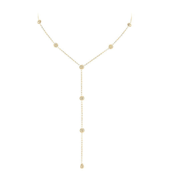 Y-Shaped Elegance Necklace