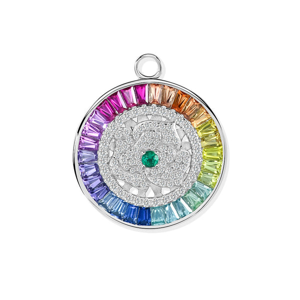 Rainbow Spectrum Pendant Necklace