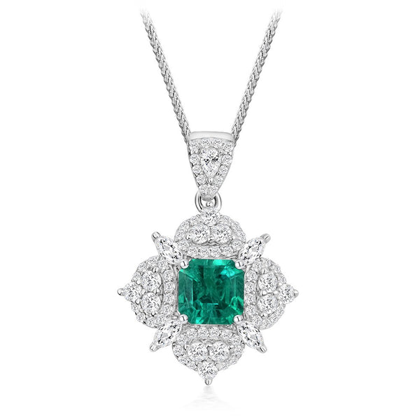 Emerald Regal Collar Necklace