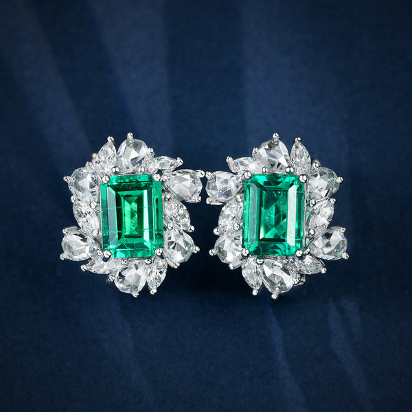 Emerald Carat Earring