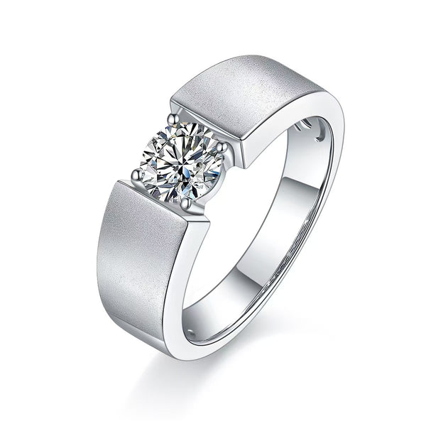 Men's Moissanite Pinnacle Ring